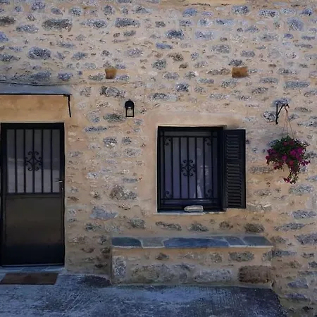 Maria's Rustic Stonehouse In Traditional Village Koumani